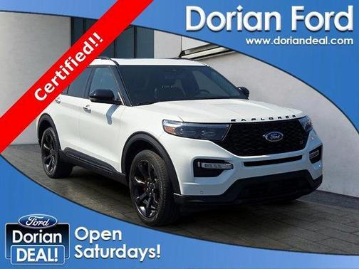 Star White 2023 Ford Explorer ST