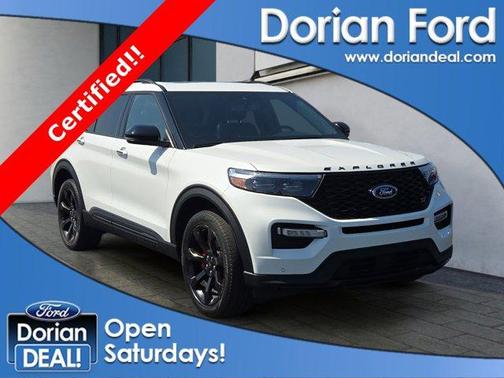 Star White 2023 Ford Explorer ST