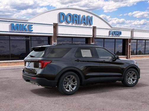 Agate Black Metallic 2027 Ford Explorer Active