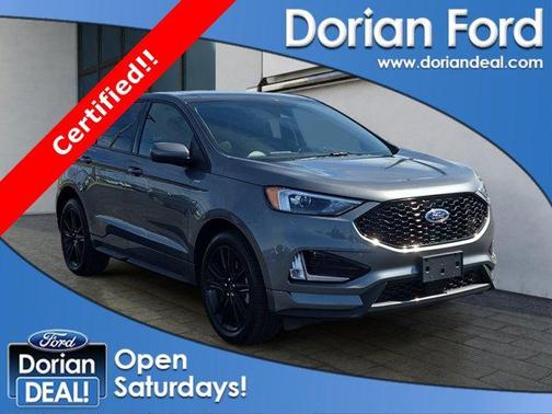 Agate Black Metallic 2022 Ford Edge SEL