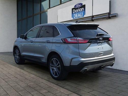 Silver 2023 Ford Edge Titanium