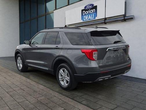 Gray 2023 Ford Explorer XLT