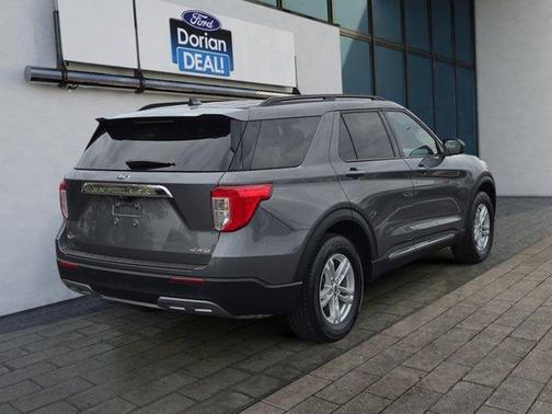Gray 2023 Ford Explorer XLT