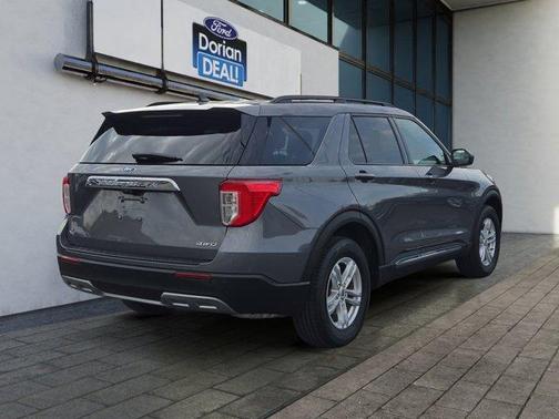 Gray 2023 Ford Explorer XLT