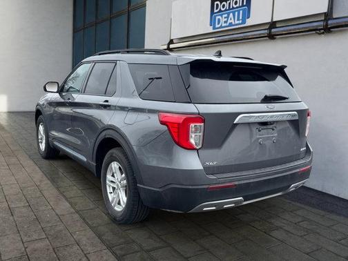 Gray 2023 Ford Explorer XLT