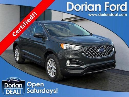Forged Green Metallic 2024 Ford Edge SEL