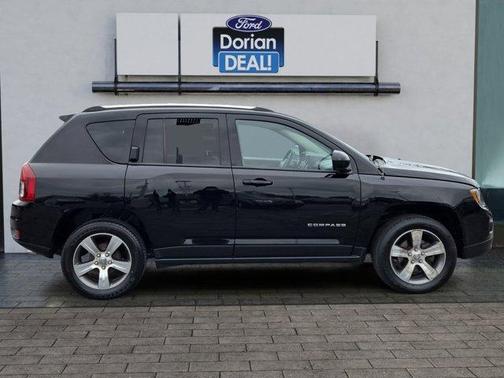 Black Clearcoat 2017 Jeep Compass High Altitude