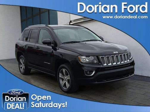 Black Clearcoat 2017 Jeep Compass High Altitude