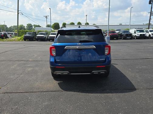 Atlas Blue Metallic 2021 Ford Explorer XLT