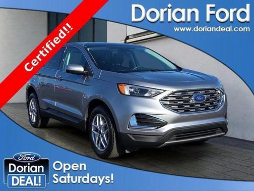 Iconic Silver Metallic 2022 Ford Edge SEL