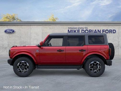 Ruby Red Metallic Tinted Clearcoat 2026 Ford Bronco Outer Banks