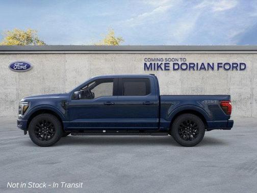 Antimatter Blue Metallic 2026 Ford F-150 Lariat