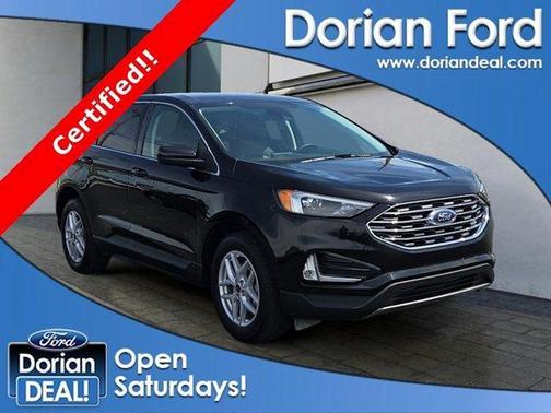 Agate Black Metallic 2023 Ford Edge SEL