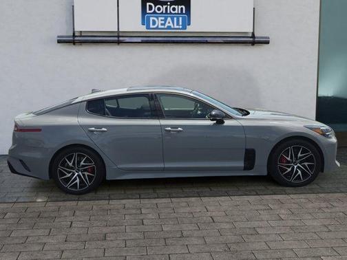 Ceramic Silver 2023 Kia Stinger GT-Line