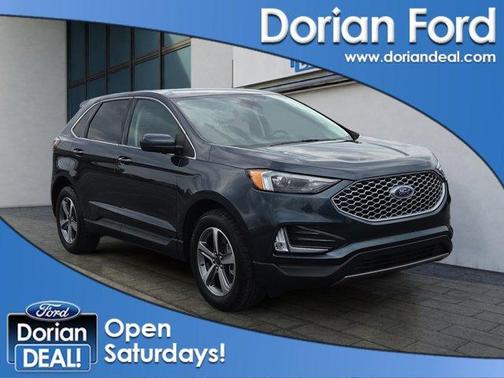 Stone Blue Metallic 2023 Ford Edge SEL