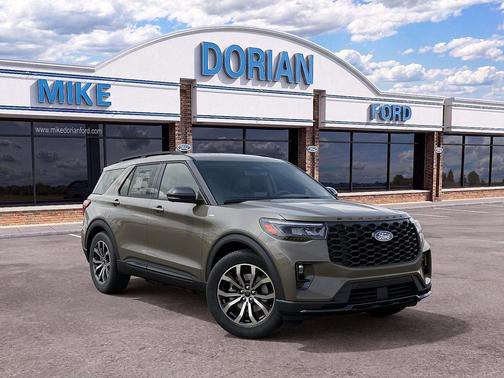 Marsh Gray 2027 Ford Explorer ST-Line