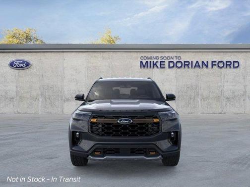 Agate Black Metallic 2026 Ford Explorer Tremor