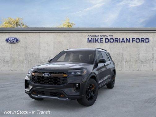 Agate Black Metallic 2026 Ford Explorer Tremor