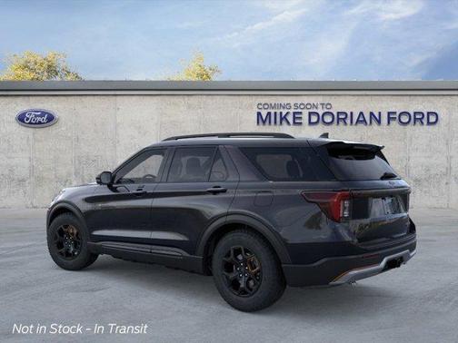 Agate Black Metallic 2026 Ford Explorer Tremor