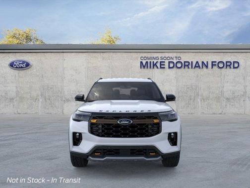 Space White Metallic 2026 Ford Explorer Tremor