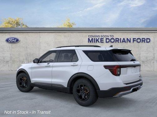 Space White Metallic 2026 Ford Explorer Tremor