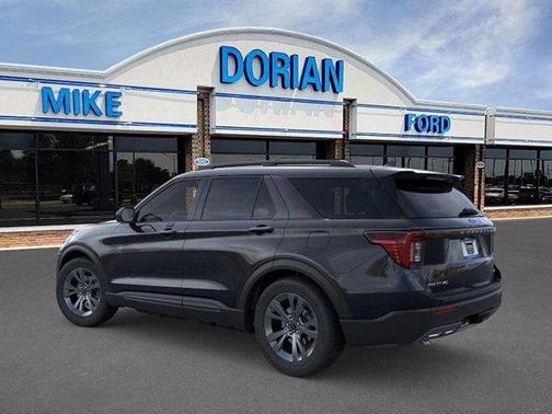 Agate Black Metallic 2026 Ford Explorer Active