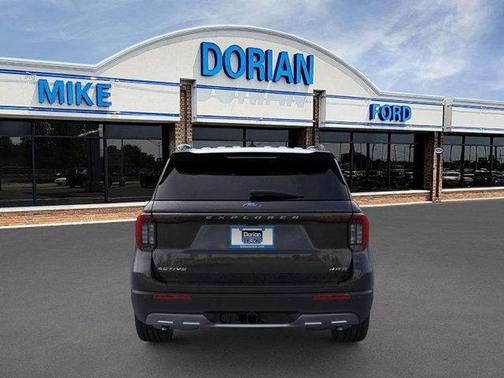 Agate Black Metallic 2026 Ford Explorer Active