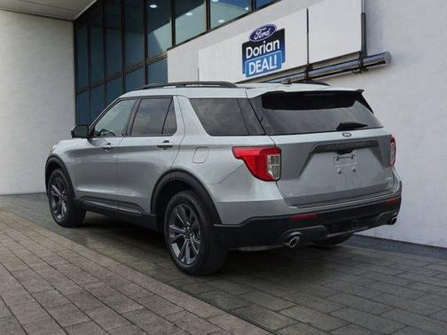 Silver 2023 Ford Explorer XLT
