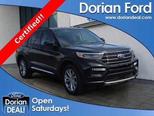 Agate Black Metallic 2023 Ford Explorer XLT