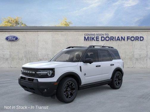 Space White Metallic 2026 Ford Bronco Sport Outer Banks