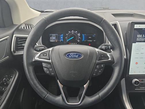 Atlas Blue Metallic 2023 Ford Edge SEL