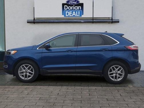 Atlas Blue Metallic 2023 Ford Edge SEL