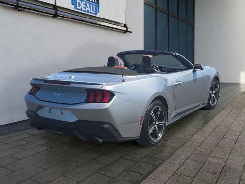 Silver 2024 Ford Mustang I4CV