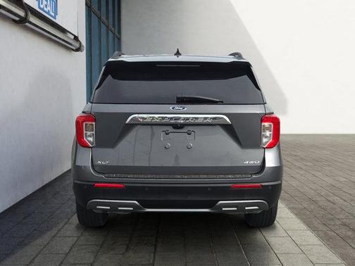 Gray 2023 Ford Explorer XLT