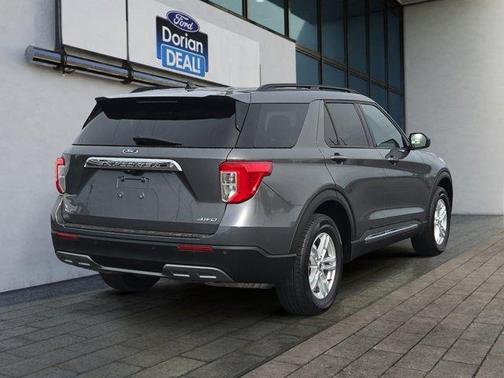 Gray 2023 Ford Explorer XLT