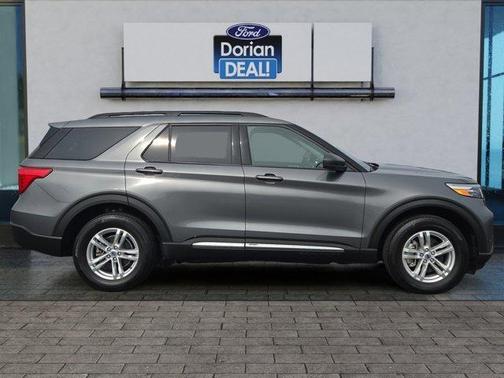 Gray 2023 Ford Explorer XLT