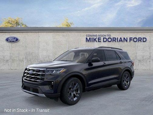 Agate Black Metallic 2026 Ford Explorer Active