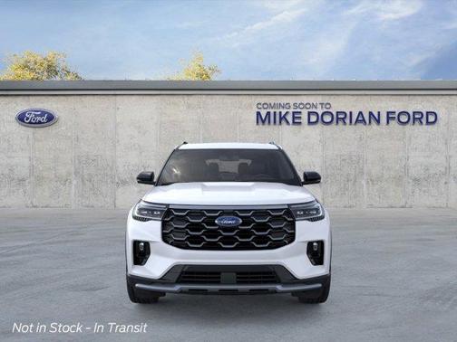 Star White 2026 Ford Explorer Platinum