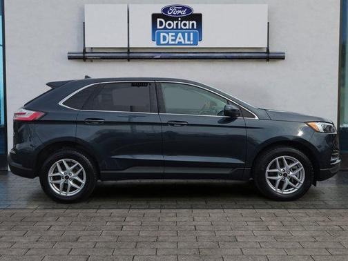 Stone Blue Metallic 2023 Ford Edge SEL