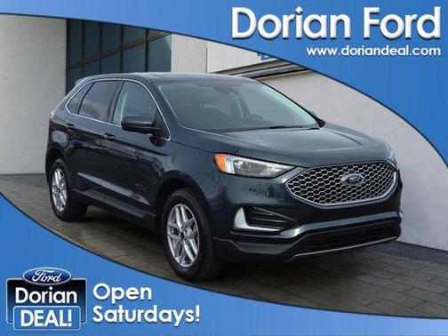 Stone Blue Metallic 2023 Ford Edge SEL