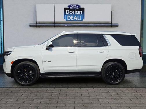 Summit White 2021 Chevrolet Tahoe LT