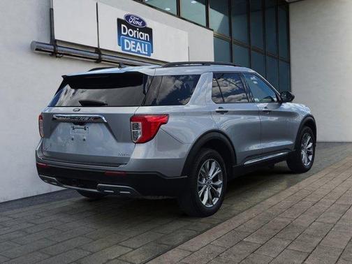 Silver 2023 Ford Explorer XLT