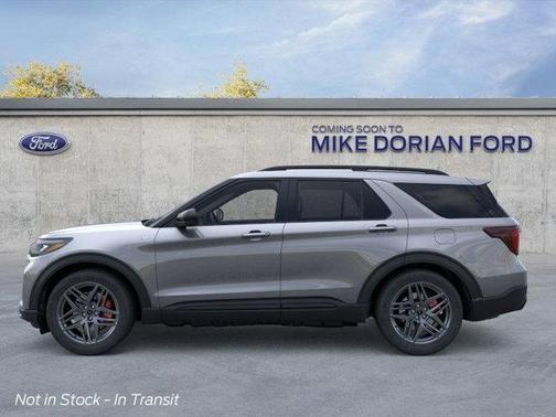 Carbonized Gray Metallic 2026 Ford Explorer ST-Line