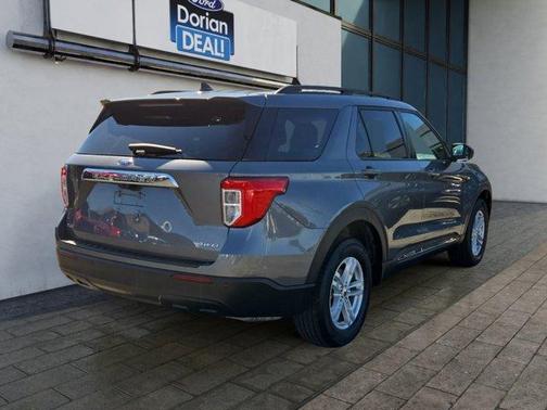 Gray 2024 Ford Explorer XLT