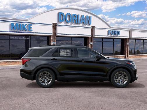 Agate Black Metallic 2027 Ford Explorer Active