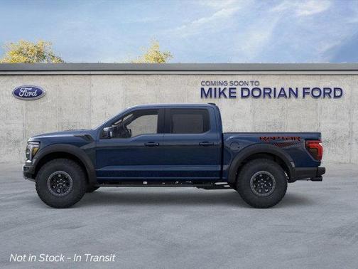 Antimatter Blue Metallic 2026 Ford F-150 Raptor