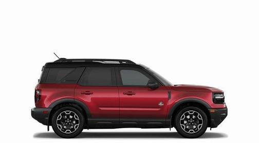 Ruby Red Metallic Tinted Clearcoat 2026 Ford Bronco Sport Outer Banks