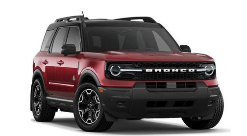 Ruby Red Metallic Tinted Clearcoat 2026 Ford Bronco Sport Outer Banks