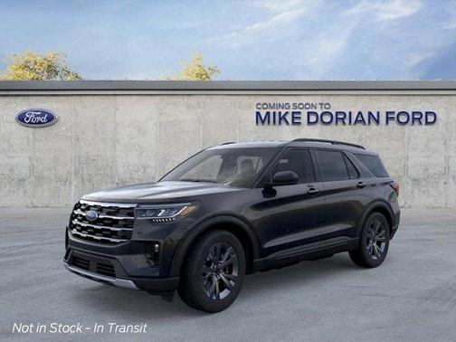 Agate Black Metallic 2026 Ford Explorer Active