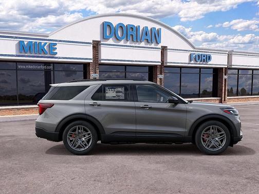 Carbonized Gray Metallic 2027 Ford Explorer ST-Line